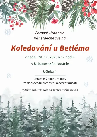 Koledování v Urbanově
